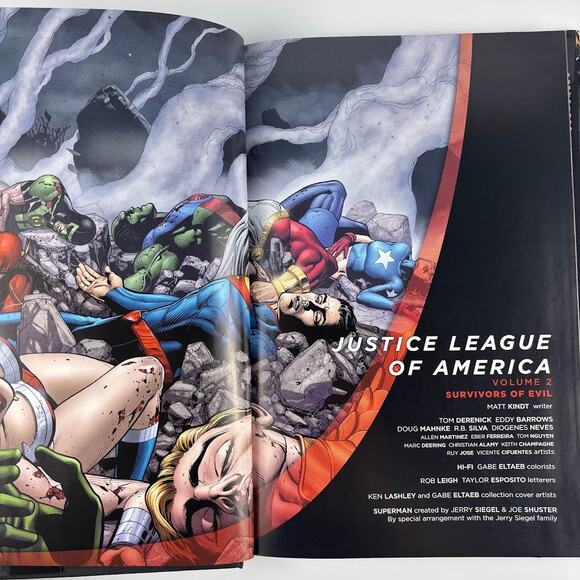 Justice League of America Vol. 2: Survivors of Evil New 52 Hard Cover VG - Picture 4 of 4